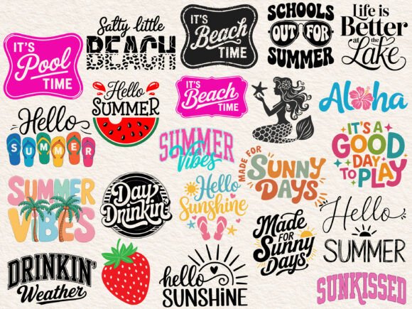 Download Summer SVG Bundle, Summer Svg, Beach Svg - Svg bundle Collection