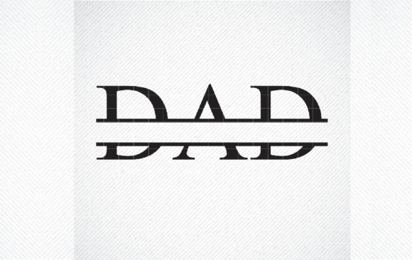 Download Dad Split Monogram SVG Graphic - Graphic Collection