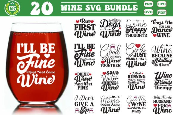 Download Wine SVG Bundle, Wine Glass Sayings Svg, - Svg bundle Collection
