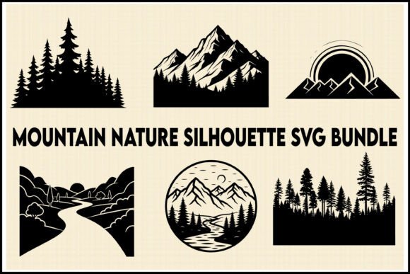 Download Mountain Nature SVG Bundle - Svg bundle Collection