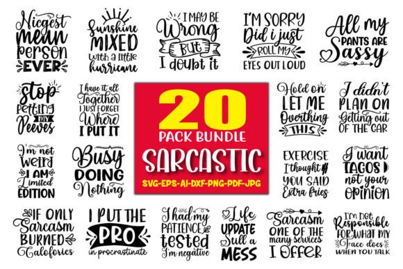 Download Sarcastic SVG Bundle, Funny Svg - Svg bundle Collection