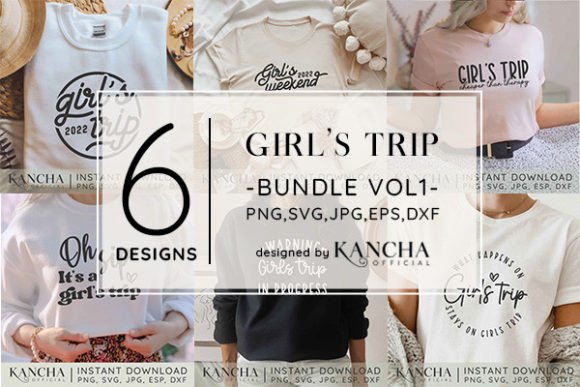 Download Girls Trip SVG Bundle Vol.1 - Svg bundle Collection