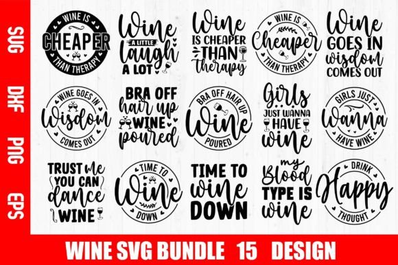 Download Wine SVG Bundle - Svg bundle Collection