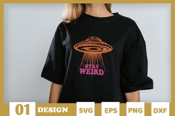 Download Stay Weird Alien UFOs Retro - Ufos Collection