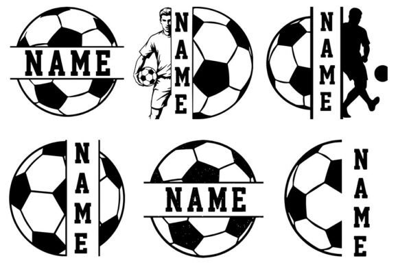 Download Soccer Ball Monogram SVG Bundle. - Svg bundle Collection
