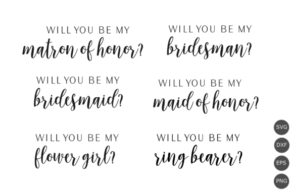 Download Will You Be My Bridesmaid Svg Bundle - Svg bundle Collection