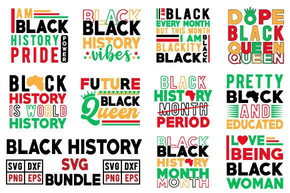 Download Black History SVG Bundle,Black History M - Svg bundle Collection