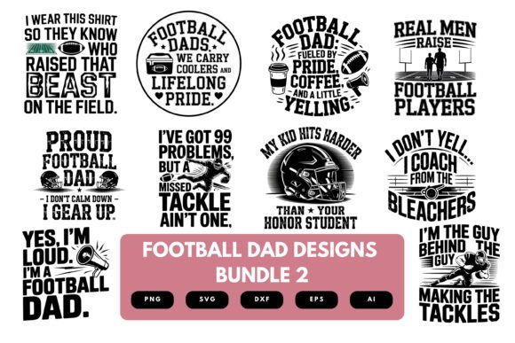 Download Football Dad SVG Bundle - Svg bundle Collection