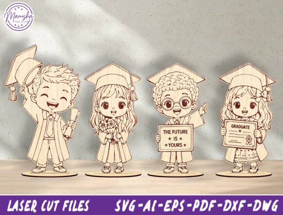 Download Graduation Kids Laser Cut SVG Bundle - Svg bundle Collection